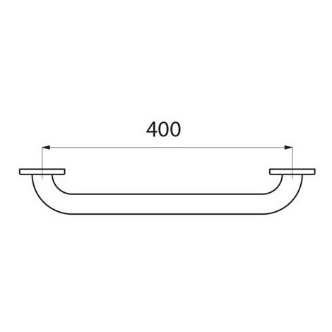 DELABIE Barre De Relèvement Droite - Ø 32 Mm - 400 Mm - Blanc 2 DELABIE Barre De Relèvement Droite - Ø 32 Mm - 400 Mm - Blanc – Image 2