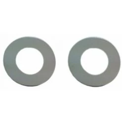 Rosace Chromée Plate Pour Cache éclats 34x65 (la Paire) Delabie